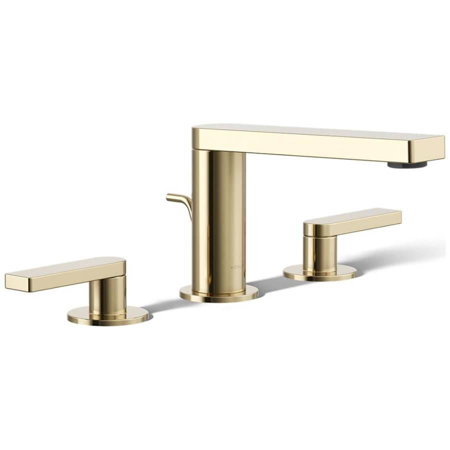 Composed Widespread Bathroom Faucet with Lever Handles - Pop Up Included