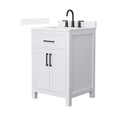 Beckett Single Bathroom Vanity - 24W x 35H x 22D