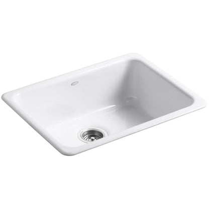 Iron Tones 24-1/4" Undermount Single Basin Cast Iron Kitchen Sink