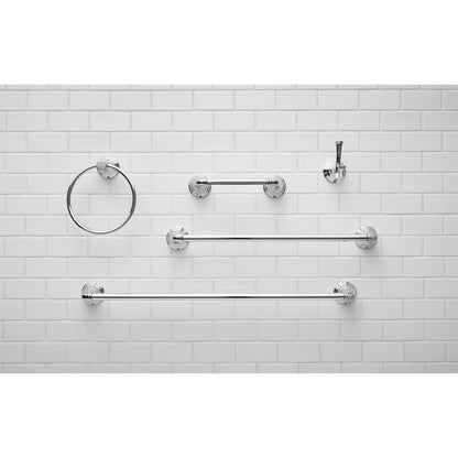 Delancey Wall Mounted Pivoting Toilet Paper Holder