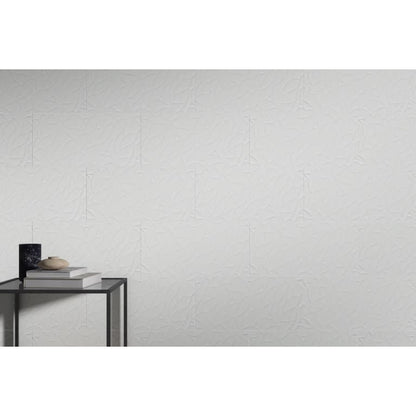 JAZZ BLOOM WHITE GL 12X24