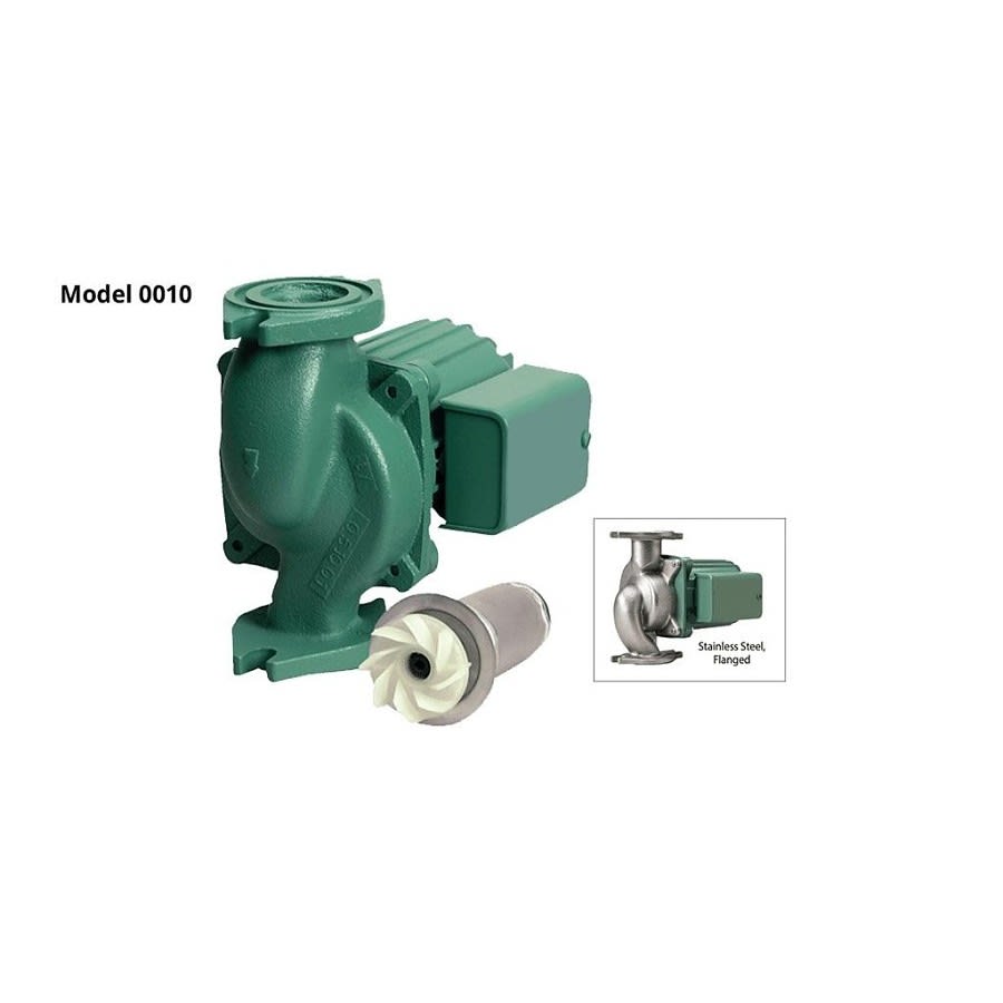 00 Recirculation Pump, 1/8 hp, 120 VAC, 1 ph, Stainless Steel