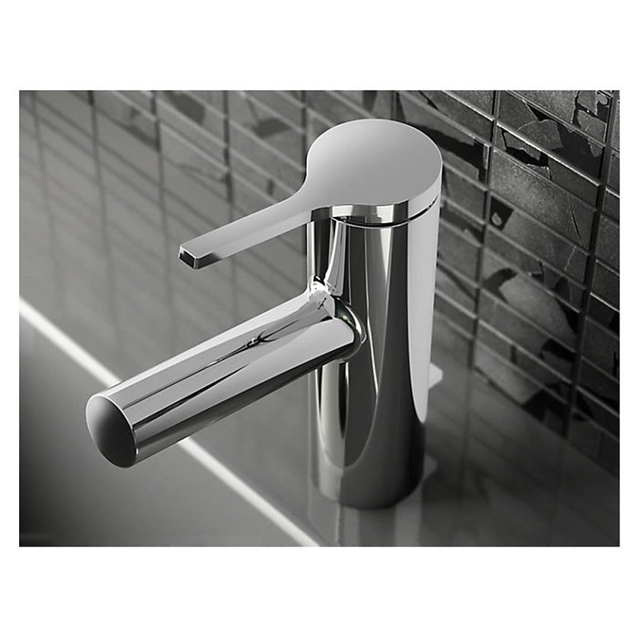 Elate® Single Hole Lavatory Faucet, ADA, 1 Handle, 1-Hole, 1.2 gpm, Vibrant Brushed Nickel