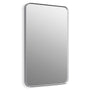 Essential 34-1/16" x 22-1/16" Rectangular Flat Framed Accent Mirror