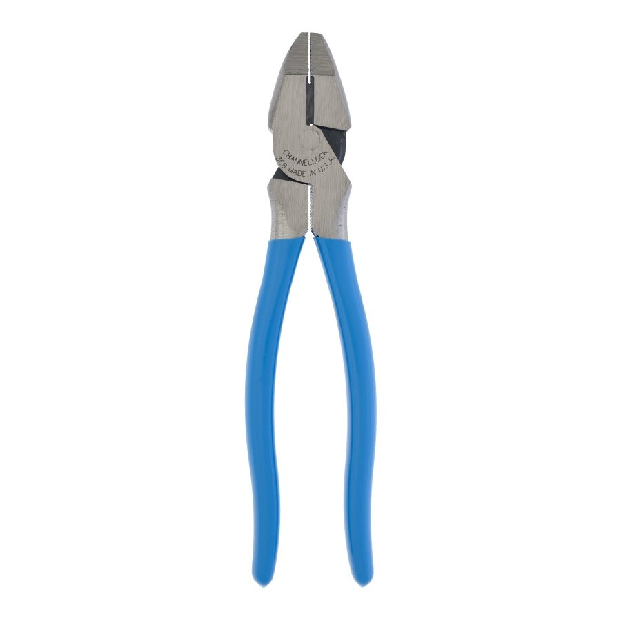 8.38 in HL Linemens Plier, XLT, Round Nose