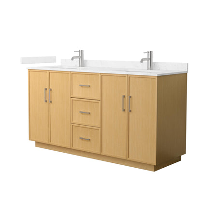 Elan Double Bathroom Vanity with Toe Kick - 66W x 35H x 22D