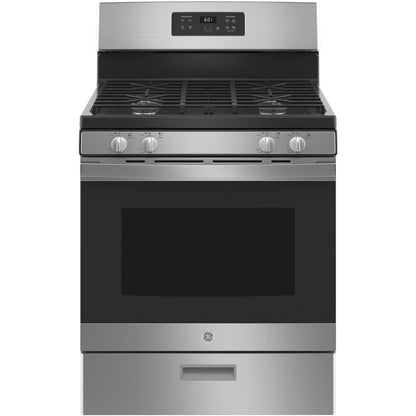 30 in. 4.8 cu. ft. Freestanding Gas Range in Stainless Steel