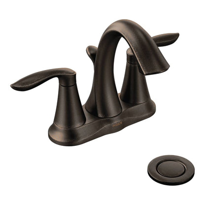 Eva 1.2 GPM Centerset Bathroom Faucet (Valve Included)