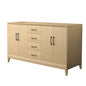 Janna Double Bathroom Vanity - 59.5W x 34.5H x 21.75D