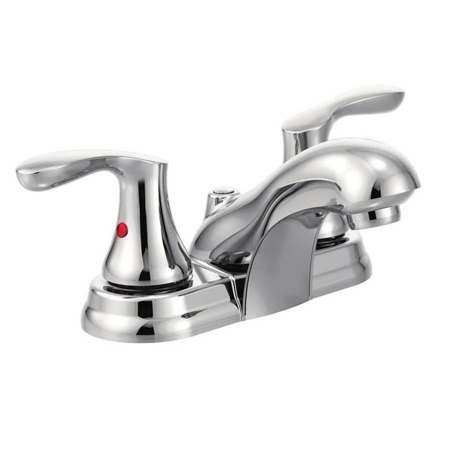 Cornerstone™ Centerset Lavatory Faucet, ADA, 2 Handle, 3-Hole, 1.2 gpm, Chrome