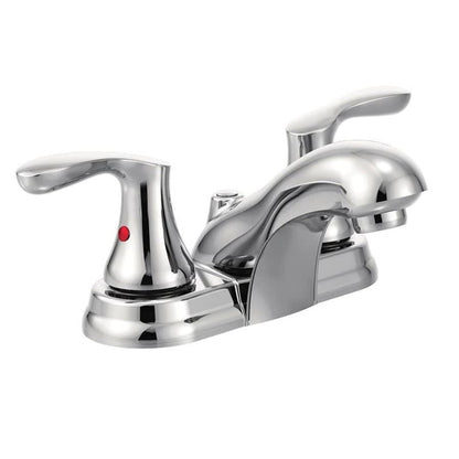 Cornerstone™ Centerset Lavatory Faucet, ADA, 2 Handle, 3-Hole, 1.2 gpm, Chrome