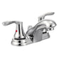 Cornerstone™ Centerset Lavatory Faucet, ADA, 2 Handle, 3-Hole, 1.2 gpm, Chrome