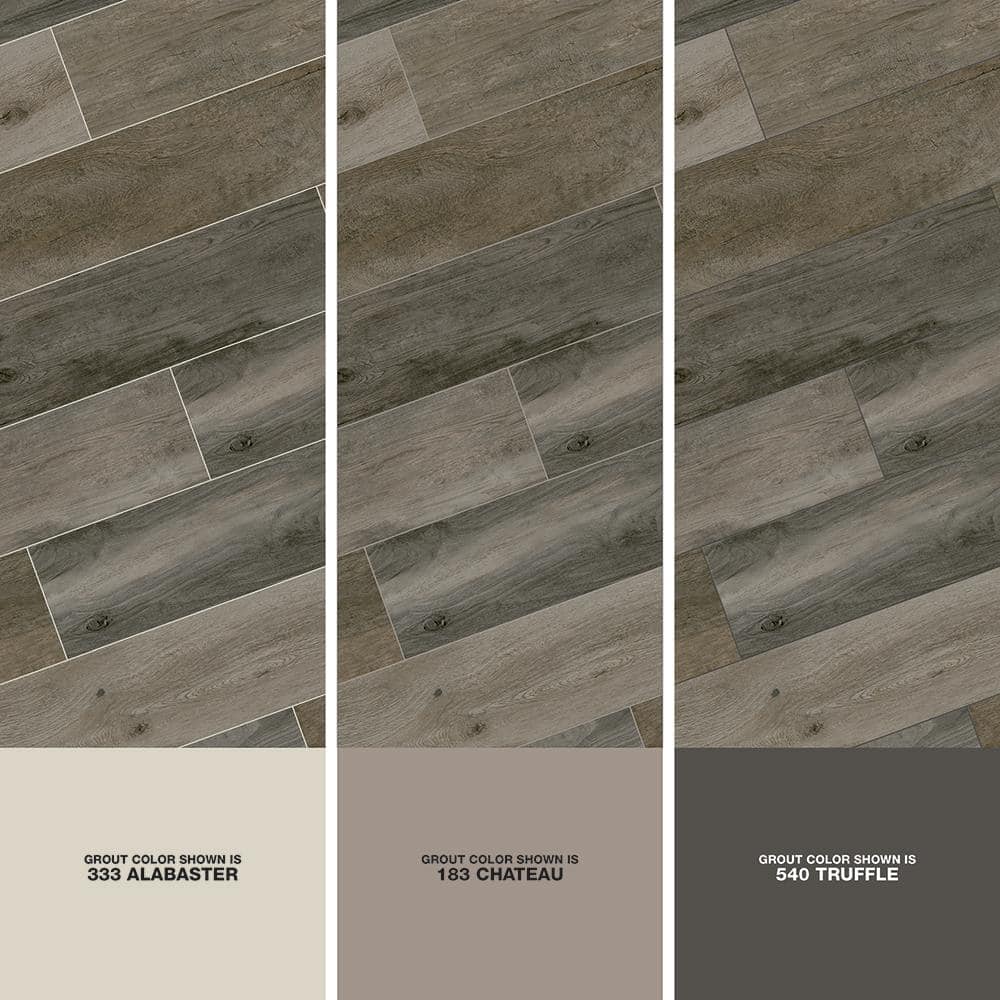 Selva Ash 8 in. x 40 in. Wood Look Porcelain Floor and Wall Tile (12.92 sq. ft./Case)