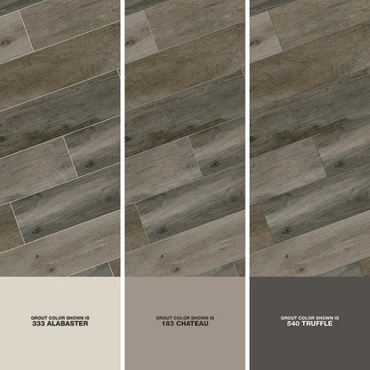 Selva Ash 8 in. x 40 in. Wood Look Porcelain Floor and Wall Tile (12.92 sq. ft./Case)