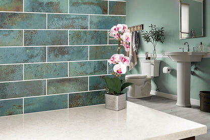 Marza Aqua Subway Tile