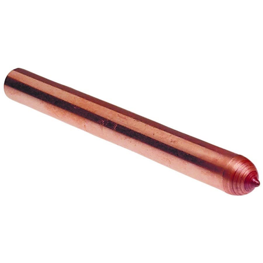 12 in L Stub Out, 1/2 in, Fitting, Copper