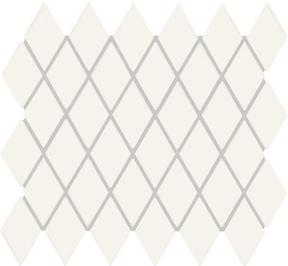 Color Story Mosaics Matte Designer White Straight Joint 2X2 Matte