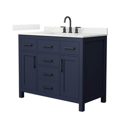 Beckett Single Bathroom Vanity - 42W x 35H x 22D