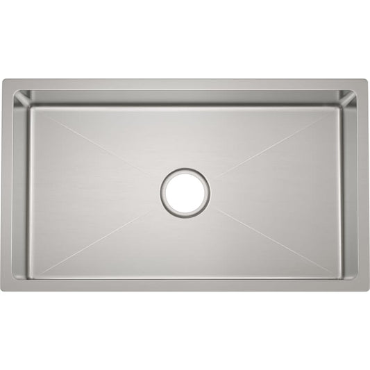 Plomosa 31" Undermount Single Basin Stainless Steel Kitchen Sink