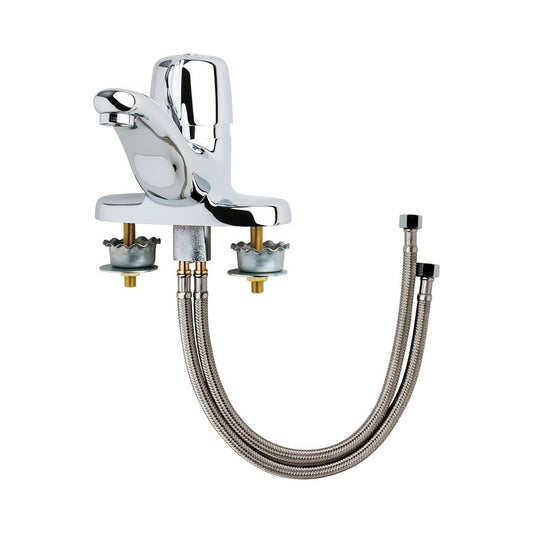 MeterMix™ Metering Lavatory Faucet, ADA, 1 Handle, 2-Hole, 0.5 gpm, Polished Chrome