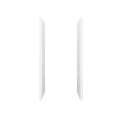 Accord® 2-Piece End Wall Set, 77 x 36 in, White