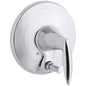 Alteo Single Handle Pressure Balanced Valve Trim with Integrated Push Button Diverter (Less Valve)