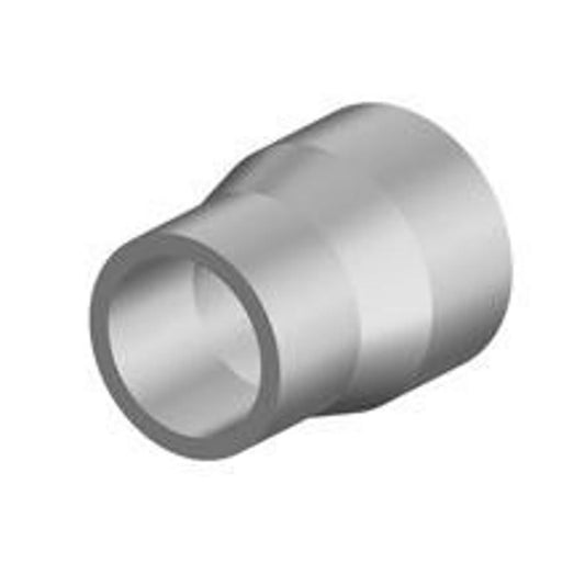 Gas Reducer Coupling, 4 x 2 in, Butt, Polyethylene