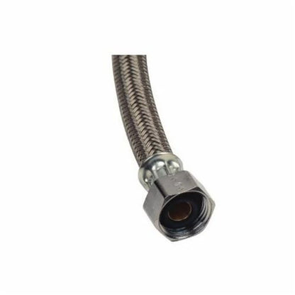 Flexible Water Supply, 3/8 x 1/2 in, Comp x FNPT, 48 in L, Braided Polymer