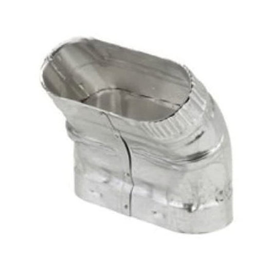 Oval Vent Elbow, 4 in Dia