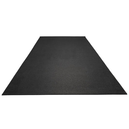 BLACK RUBBER ROLLED UTILITY MAT 48X72X0.75