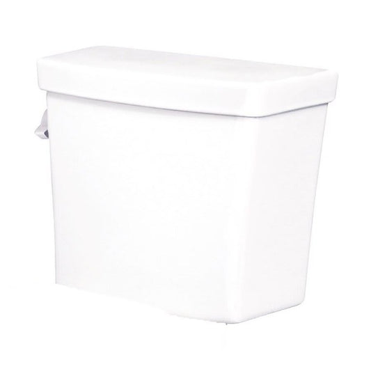 Blaze™ Toilet Tank, Bowl Mount, 12 in Rough, Left Hand Lever, 1.28 gpf, White