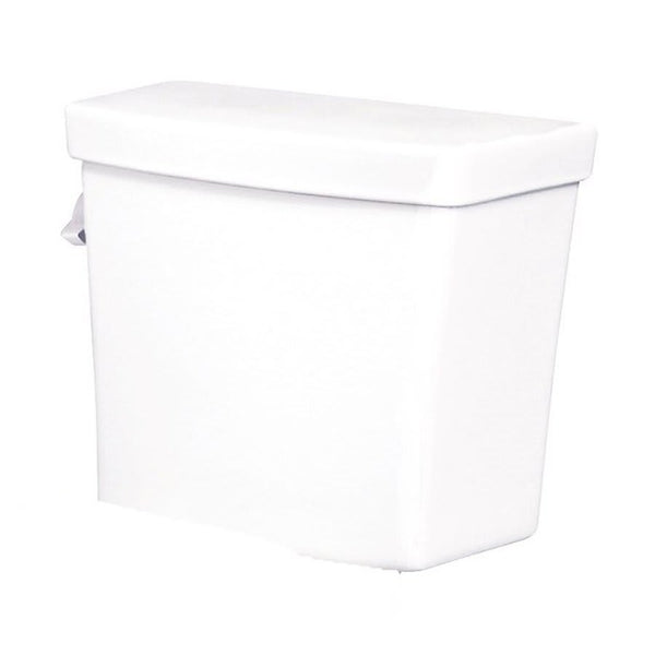 Blaze™ Toilet Tank, Bowl Mount, 12 in Rough, Left Hand Lever, 1.28 gpf, White