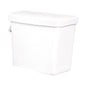 Blaze™ Toilet Tank, Bowl Mount, 12 in Rough, Left Hand Lever, 1.28 gpf, White