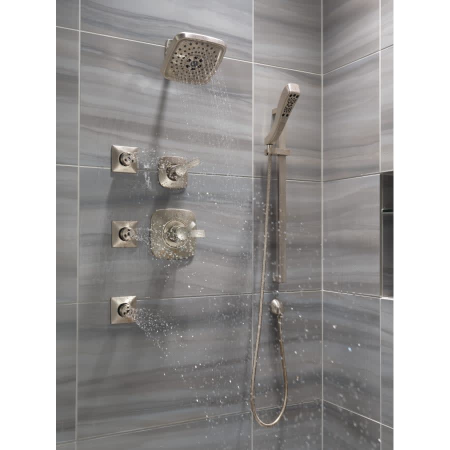 1.75 GPM Hand Shower Package with H2Okinetic and Touch-CleanÂ® Technologies - Includes Hand Shower, Slide Bar, Hose, and Limited Lifetime Warranty