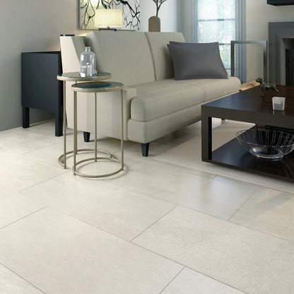 Slate Attache Meta White Rectangle 12X24 Matte