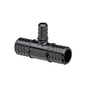 QickSert CR® Tee, 1 x 1/2 in, Crimp PEX, Poly