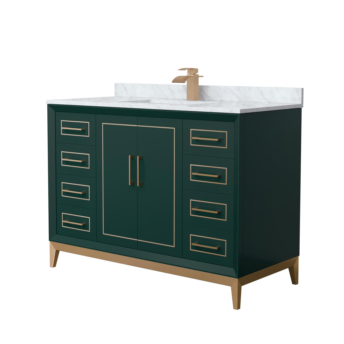 Marlena Single Bathroom Vanity - 48W x 35.25H x 22D