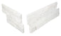 Stacked Stone Sanya White Stacked, Natural Cleft 6X24