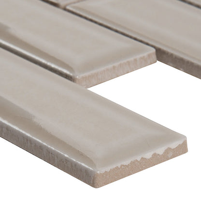 Portico Pearl Beveled Tile