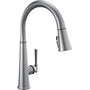 Emmeline 1.8 GPM Single Hole Pull Down Kitchen Faucet with ShieldSpray and Magnetic Docking Spray Head