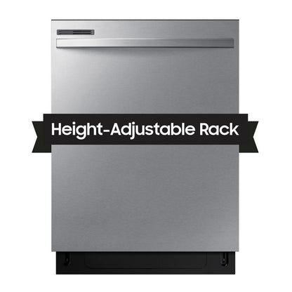 24"W Flat Handle Dishwasher Stainless Steel