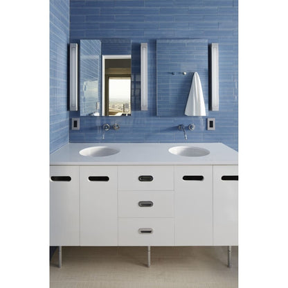 Verdera Collection 24" x 30" Mirrored Medicine Cabinet with Adjustable Magnifying Mirror and Slow Close Door