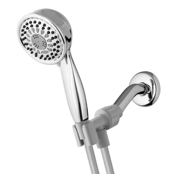 Waterpik 5-Spray Wall Mount Handheld Shower Head 1.8 GPM in Chrome TAV-553E