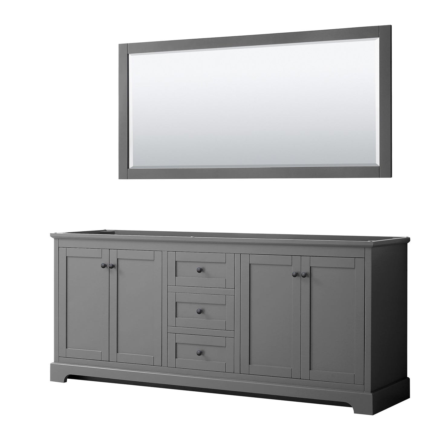 Avery Double Bathroom Vanity - 79W x 34.25H x 21.75D