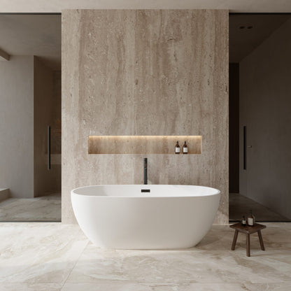 Juno Freestanding Bathtub - 67W x 23H x 32D