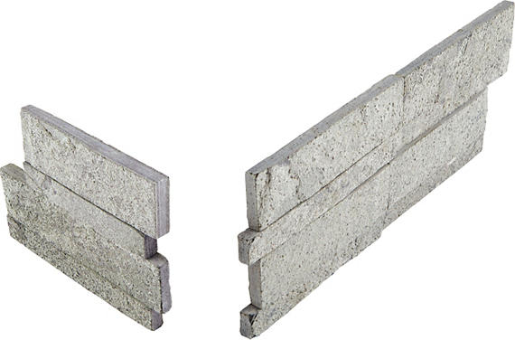 Stacked Stone Haikou Gray Stacked, Natural Cleft 6X24