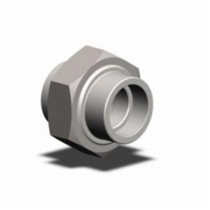 Union, 1-1/2 in, Socket Weld, SCH 80/XH, Forged Steel, 3000 lb