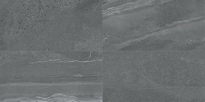 Society Union Smoke Rectangle 12X24 Matte
