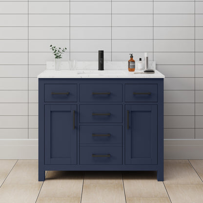 Beckett Single Bathroom Vanity - 42W x 35H x 22D