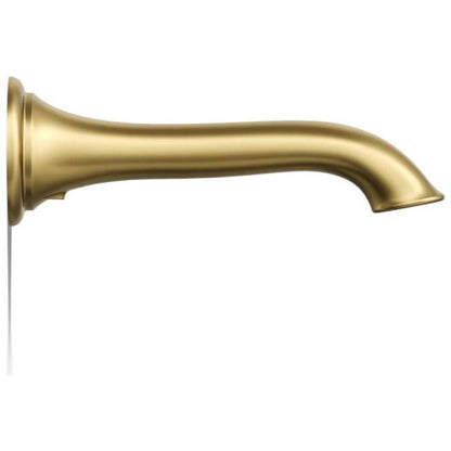 Artifacts Non Diverter Wall Mounted Tub Spout with Flare Design